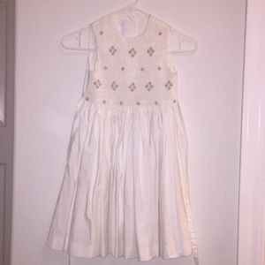 adorable white formal dress